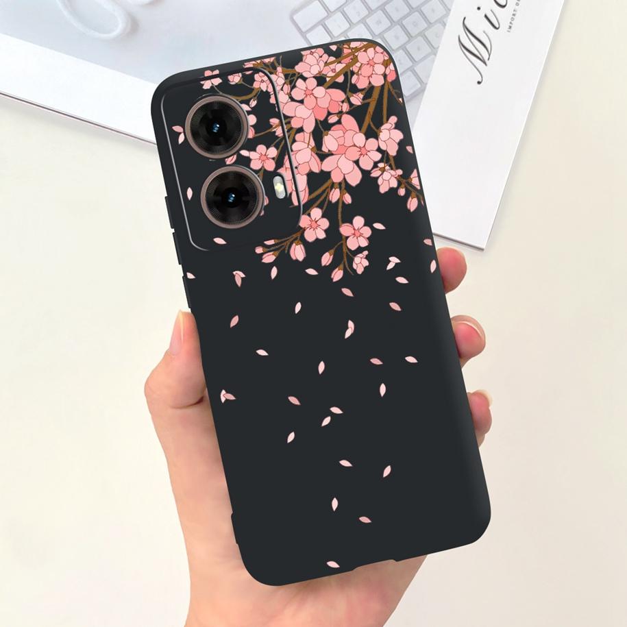 Для Motorola Moto G85 5G Чехол Милые Девочки-Астронавты Мягкий Силиконовый ТПУ Чехол для Телефона Для Moto G85 2024 Funda G 85 MotoG85 Матовый Чехол