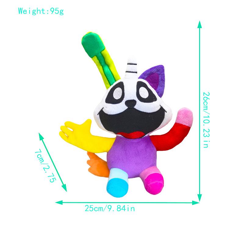 Горячие забавные улыбающиеся зверьки плюшевые игрушки интересные сон кошачьи куколки мягкие игрушки подушки детские подарки на день рождения и Рождество