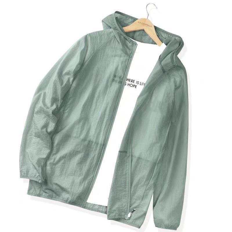 Летняя куртка Ice Silk с защитой от солнца для мужчин и женщин — дышащая, легкая, стильная, модная, повседневная, для активного отдыха