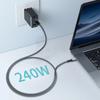Кабель USB4 40 Гбит/с 240 Вт Thunderbolt 4 Type C Кабель для быстрой зарядки Thunderbolt3 USB C to C Кабель для передачи данных для eGPU