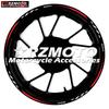Motorcycle Wheel Sticker Reflective Waterproof Decal 17 Inch Rim Stripe Tape Decoration Sticker For Z650 NINJA650 Motorcycle