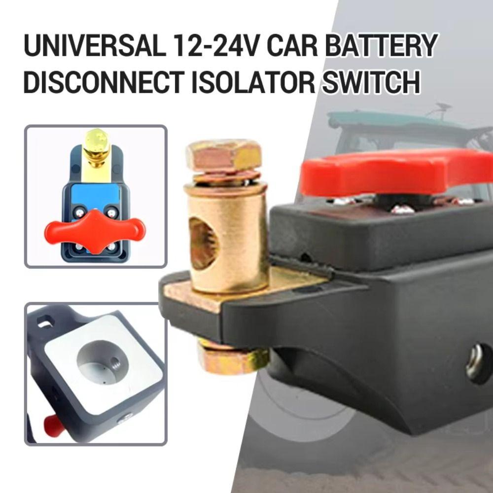 12V/24V Car  Disconnect Switch Quick Cut-off Power Cut Off Kill Switches Anti-leakage Switch  Yacht