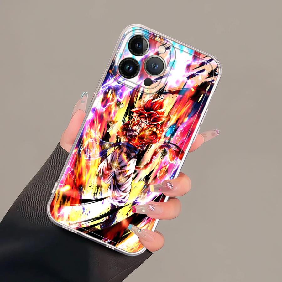 Case for iPhone 17 Pro Max XS Max 13 Pro 7 8 14 Plus XR 12 Mini 15 Air 16 11 Soft Phone Cover Dragon Ball Goku Talent