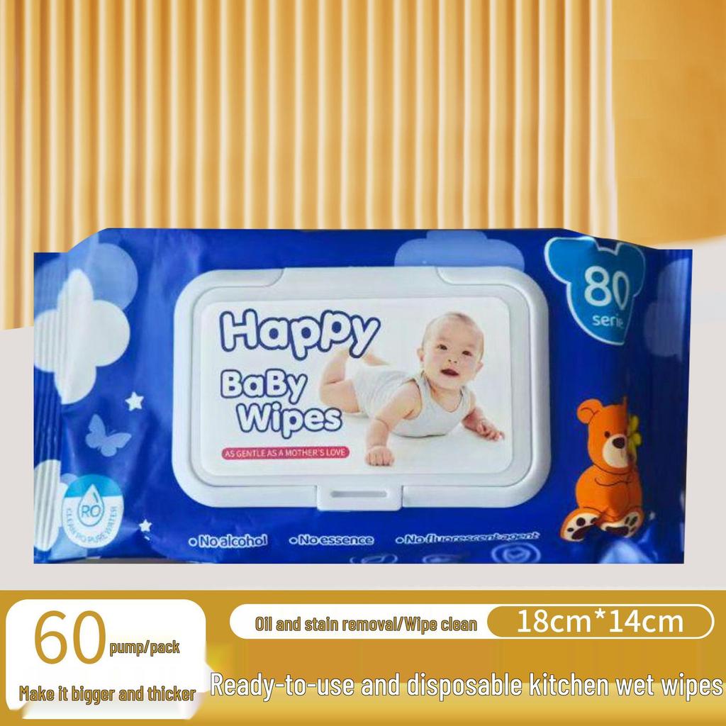 Мини влажные салфетки дорожный набор: 8 детских салфеток в упаковке, специально для детских рук