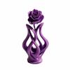 Modern Style Abstract Art Ornament Scandinavian Style Desktop Decoration Rose Sculpture  Home Decor