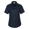 Womens/Ladies Oxford Short-Sleeved Shirt