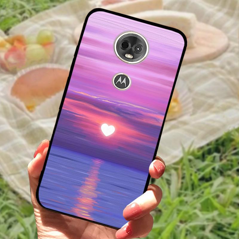 Для Moto E5 / E5 Play EU Чехол Силиконовый Мягкий Ударопрочный ТПУ Задняя Крышка для Motorola Moto E5Plus / E5 Plus Capa E5Play E 5 Мрамор