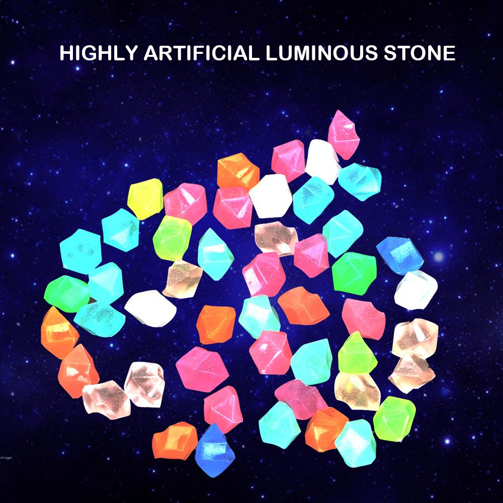 14mm Home Decors Luminous Stone Artificial Cobblestone Garden Decoration Glowing Pebbles Gravel