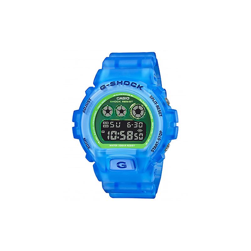 Casio G-SQUAD Series Ice Tough Theme Model Waterproof and Shockproof Movement Quartz Movement Resin Strap Japanese and Korean Watch DW-6900LS-2PR