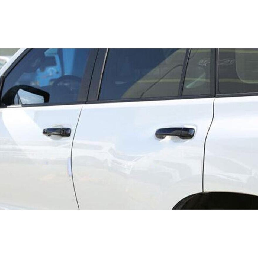 Для Lexus GX460 2010-2022 Глянцевая Черная Накладка на Ручку Двери Smart Side 8 шт.