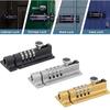 New 4-Digit Combination Sliding Bolt Gate Lock Combi-Bolt Latches Anti-theft Password Locks Mechanical Digital Code Locking Bolt