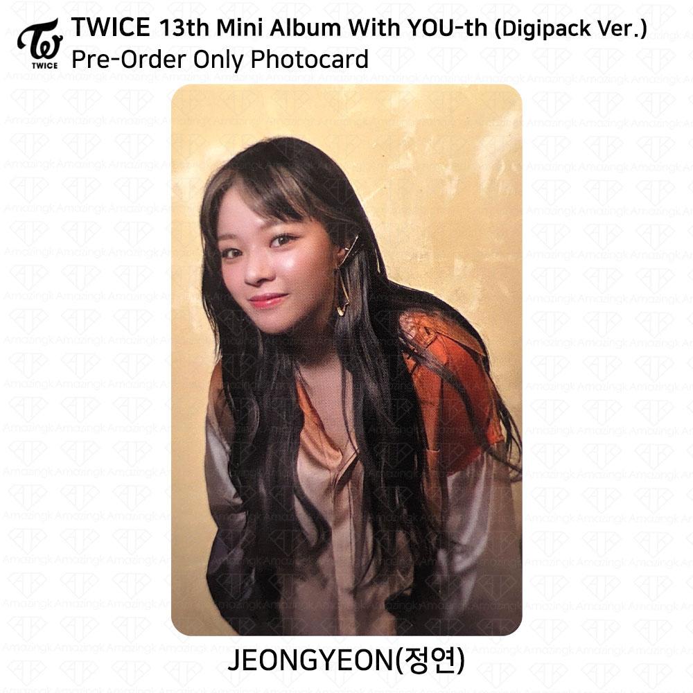 Twice 13-й мини-альбом с молодежной фотокарточкой YOU-th, постером, пленкой, стикером Jeongyeon KPOP K-POP