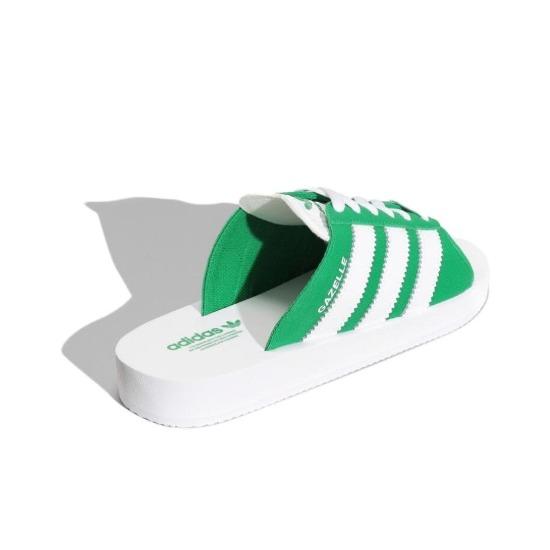 adidas Пляжные шлепанцы Gazelle 'Зеленые' JQ7426