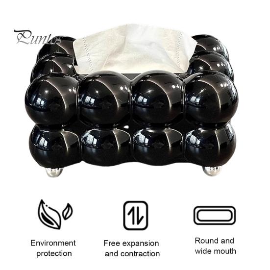 Держатель для хранения салфеток большой емкости с пружинным дизайном, простой в использовании, роскошный домашний органайзер для салфеток, настольный декор