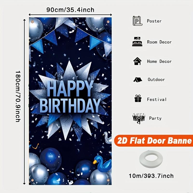 Happy Birthday Door Curtain Gift Boxes Ideal Home Decor