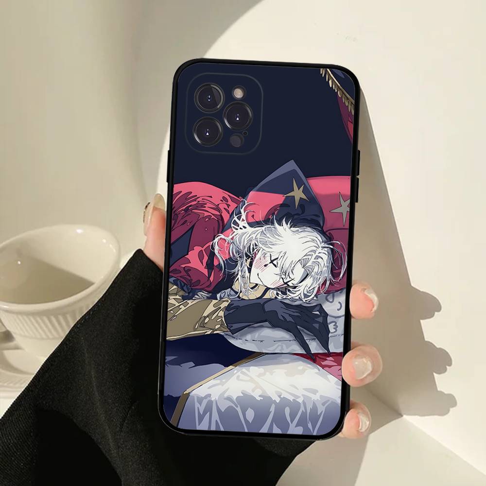 Чехол для телефона 'Цирк уродов' Пьеро для iPhone 17 16 15 14 11 12 13 Pro Max Plus Mini Мягкая задняя крышка