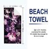 Nana Print Beach Towel, Large Soft Quick Dry Towel for Beach Camping Swimming