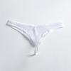 Стринги JOCKMAIL ультратонкие сетчатые трусы-бикини сексуальное мужское нижнее белье с Т-образным вырезом модные полупрозрачные трусы-стринги
