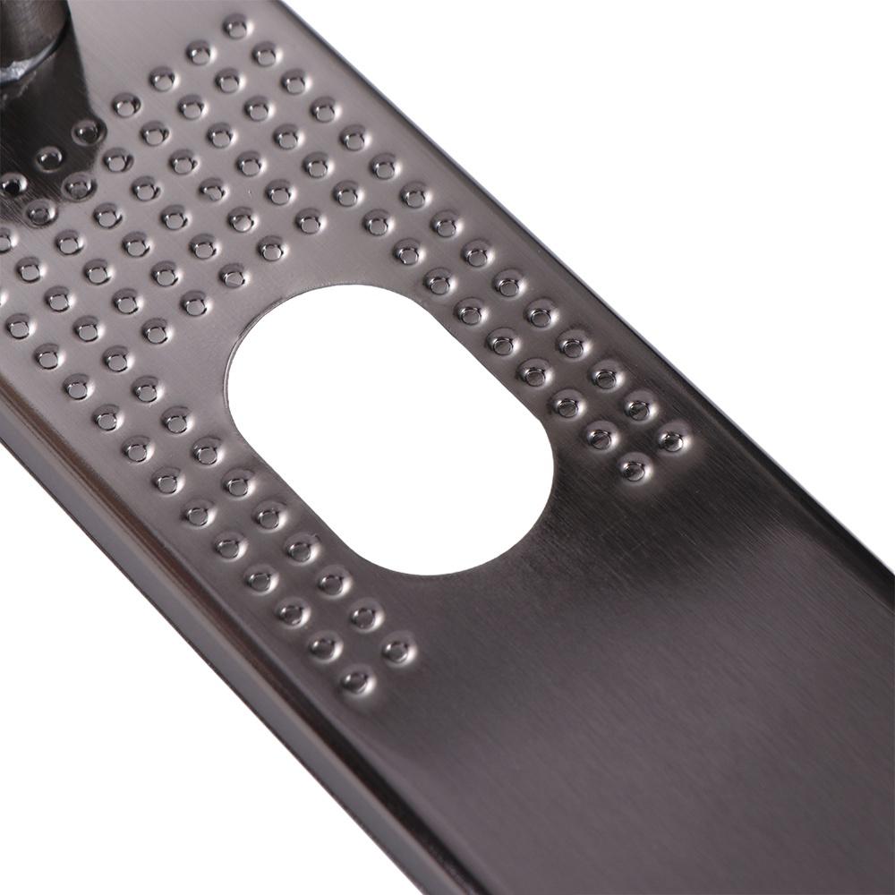 Household Hardware Universal Security Door Handle Thickened Practical Panel Handle Multi Function Widen Door Lock Door