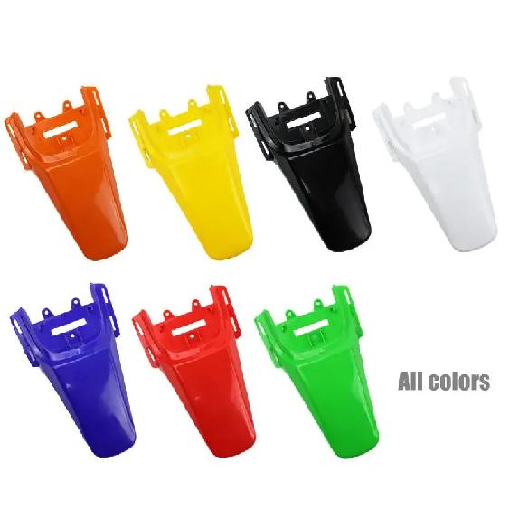ONLEEYPP Rear Side Panel Motorcycle Fender Plastic Mudguard For CRF50 CRF 50 Fairing Body Mud Guard Spare Part Pit Dirt Bike