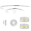 Front Right Windshield Repair Kit for Ford Galaxy