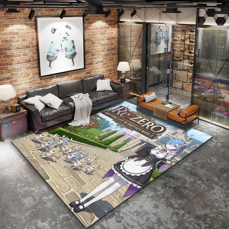 Re Zero Carpet Rug For Living Room Bedroom Home Sofa Decoration Kids Play Nonslip Floor Mat