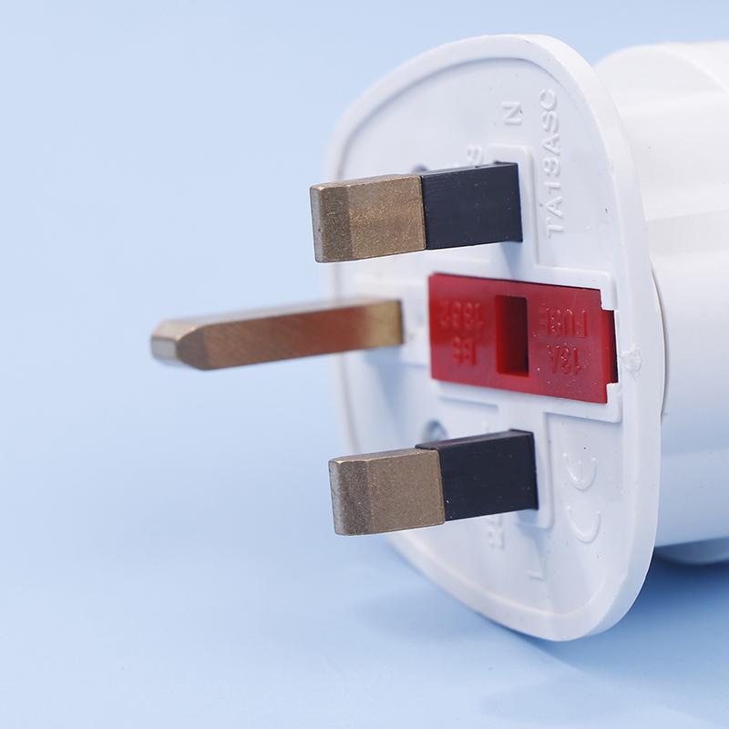 250 В 13 А Многофункциональный адаптер вилок Eu Европейский в UK 2-контактный преобразователь мощности розетка путешествия Дубай Сингапур универсальный адаптер