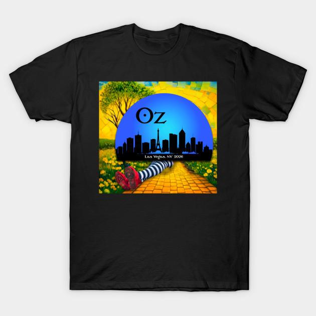 Men Black Print T-shirt The Wizard Of Oz Continues In 2026 To Play At The Sphere No-Cut Transfer Paper Print Cotton Tshirt