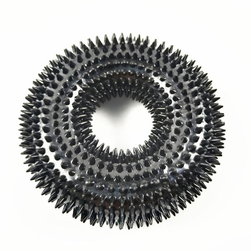 Прочные жевательные игрушки для собак, резиновая пищалка, агрессивная чистка зубов, нетоксичные TPR игрушки для собак, резиновый жевательный шарик для молярного прикуса