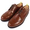 Безупречные кожаные туфли JALAN SRIWIJAYA КОНЬЯК ВЫСОКИЙ БЛЕСК Long wingtip 8 99037 Б/У