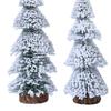 Desktop Mini Christmas Tree Reusable Good Detail Christmas Tree Top Decoration New Year Party Ambiance Prop Tree Topper Artificial Xmas Tree Ornament