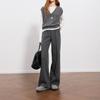 Sancai 2025 Winter Casual Loose Straight Pants