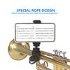 Musical Instrument Phone Stand With Mobile Phone Holder Trumpet Reading Live Accessories Rotate The Cord Tools 360 Degrees