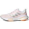 SolarGlide 5 White Silver Metallic Women Sneakers Pink Core-White Light-Flash-Orange GX5496