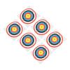 10PCS Shooting Targets Self Adhesive Round Paper Shooting Targets Stickers for Aiming Training