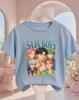 Summer Crew Neck T Shirt Kpop Demon Hunters Cartoon Street Fashion Casual Daily Wear Kids Boys Girls 3 14 Years