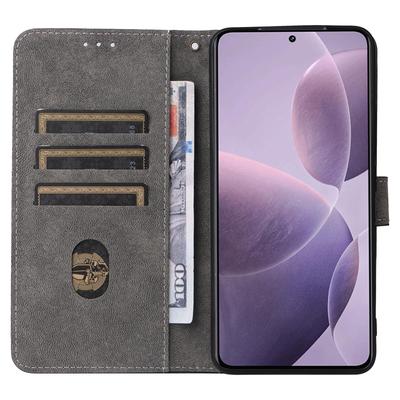 Кожаный чехол для Xiaomi Poco F6 Pro 5G/Redmi K70 5G/K70 Pro 5G с ремешком, кошелек для телефона с RFID-блокировкой