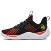 Бренд Curry Кроссовки унисекс Curry Flow 10 Iron Sharpens Iron Black After Burn Yellow-Ray 3025620-001