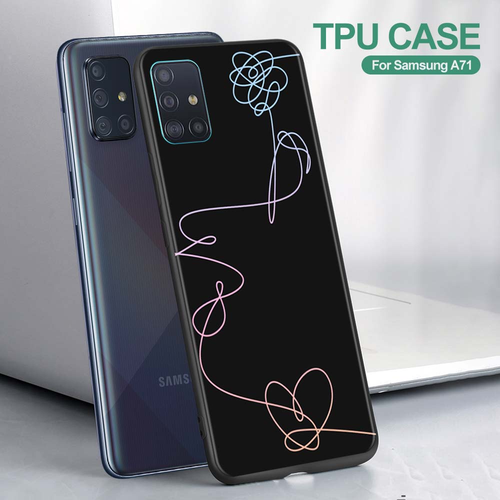 Phone Case for Samsung Galaxy A51 A71 5G A50 A70 A11 A21s A31 A41 A91 A12 A32 5G Cover Rap RM JIMIN JIN SUGA J HOPE Soft Cases
