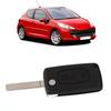 Складной чехол для ключа-пульта 2 кнопки - Подходит для Peugeot 107 207 307 307cc 308