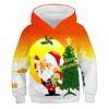 Spring Autumn Kids Christmas Santa Claus Hoodie Men Cartoon Pullover Adult Casual Hooded Clothing Boys Girls Fashion Top Coat