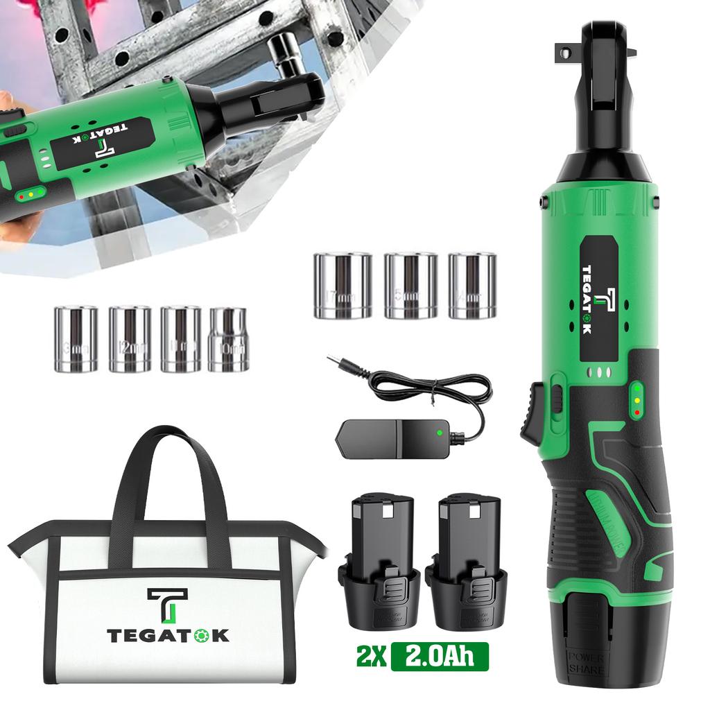 Battery Powered 12V Ratchet Wrench DIY Grade Electric Impact Wrench 45Nm Torque Local EU Warehouse for Car