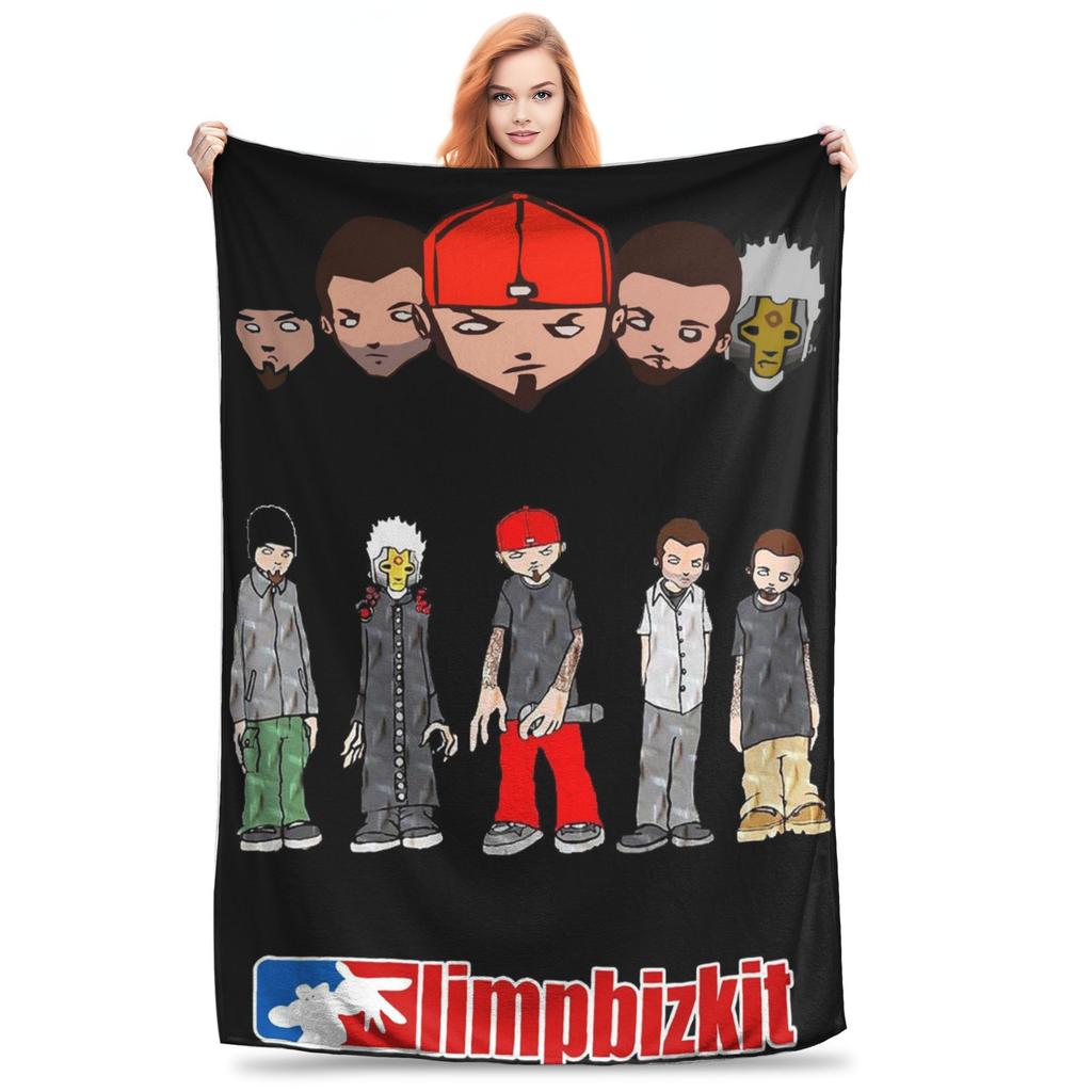 Пледы группы Limp Bizkit Теплый флисовый плед для дивана для дома, спальни, уличный плед, покрывало, одеяло