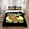 Scoobydoo Mystery Team Print 3Pcs Bedding Setduvet Cover With 2 Bedropillowcase Home Birthday Gift