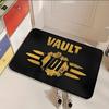 Пригласительный коврик с дизайном Fallout, потертый Убежище 101, Нескользящий декоративный коврик для двери, для помещений и улицы, прихожей, кухни, крыльца