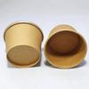 Disposable Kraft Paper Food Containers with Lids