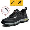 New Men's Safety Shoes, Puncture Resistant Work Shoes, Men's Protective Shoes, Wear-resistant Work Boots Tactical Boots