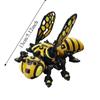 3D Printed 3D Printed Mechanical Bee Detachable Wings Articulated Bee Toy  Holiday Gift
