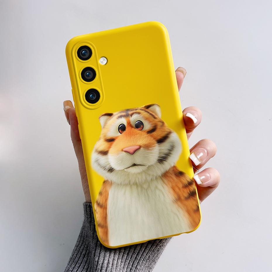 Чехол для Samsung Galaxy S23 FE S23 Plus Милый Кролик Панда Расписной Мягкий Силиконовый Чехол для Телефона Для Samsung S23 Ultra S 23 S23+ Корпус
