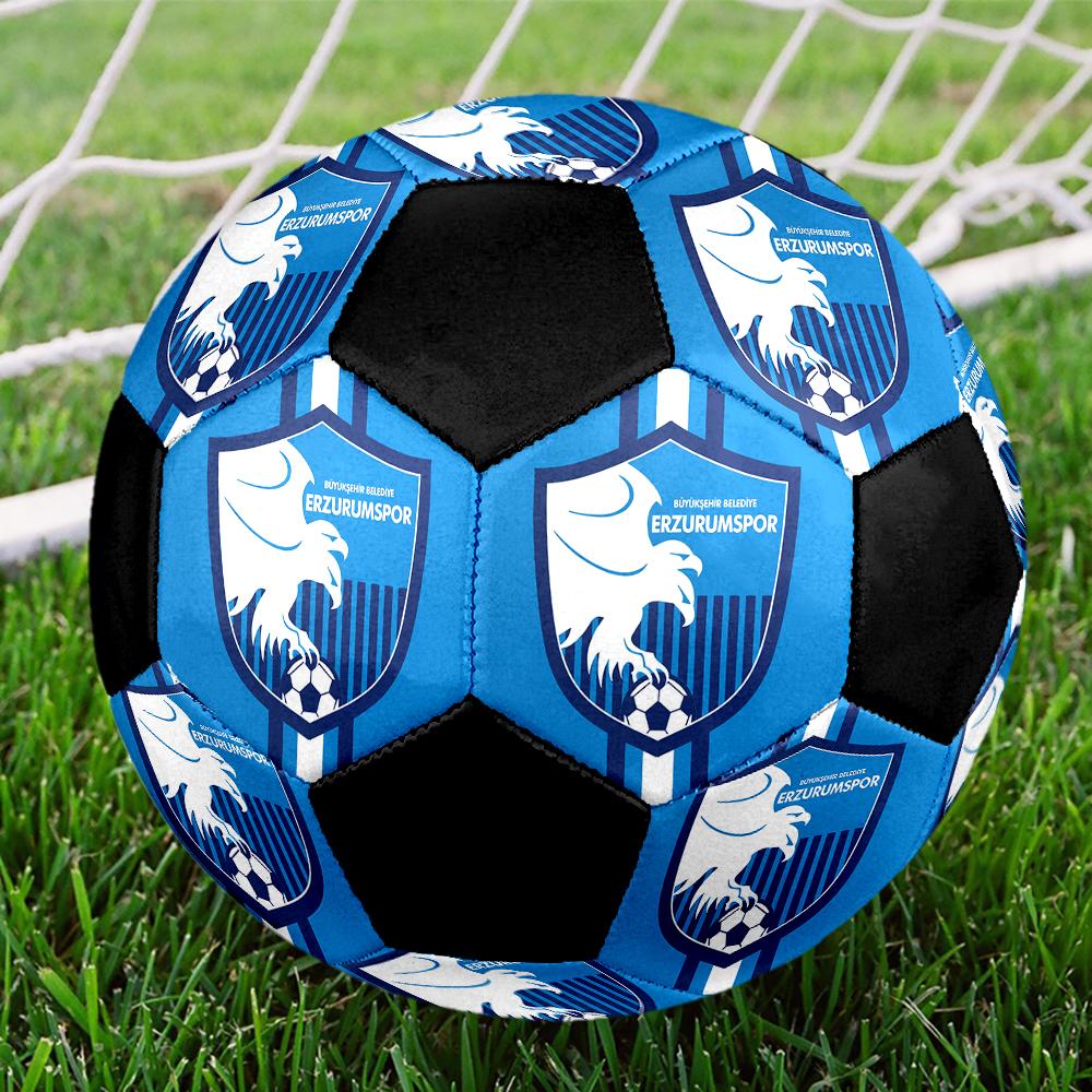 SIZE 5 Erzurumspor FK Soccer Ball Colorful All Ages Machine Stitched PVC Competition Ready Durable High-Bounce